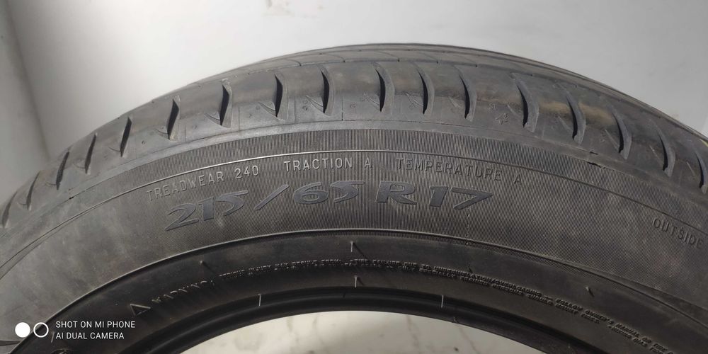 Opony 215/65R17 MICHELIN PRIMACY 3 lato komplet 2szt 4szt para opona