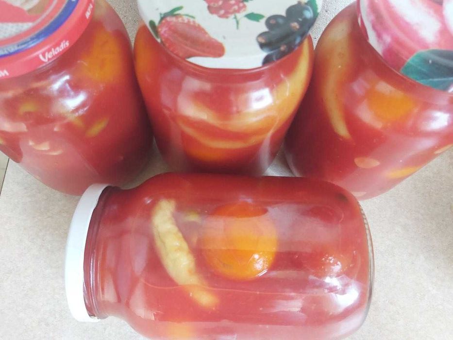 Помидоры в собственном соку, 2025г, другая консервация