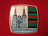 Kolekcjonerska przypinka 850 lat Łowicza