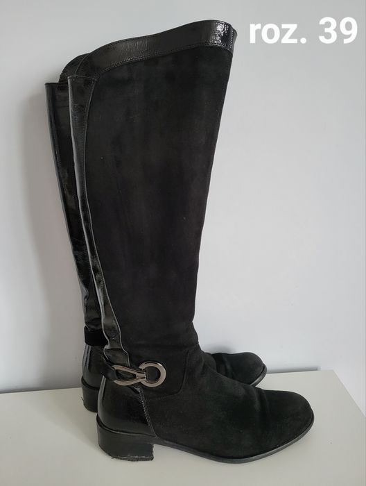 Zimowe kozaki zamszowe LASOCKI roz. 39