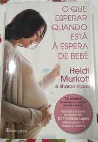 Livro "O que esperar quando está à espera de bebé"