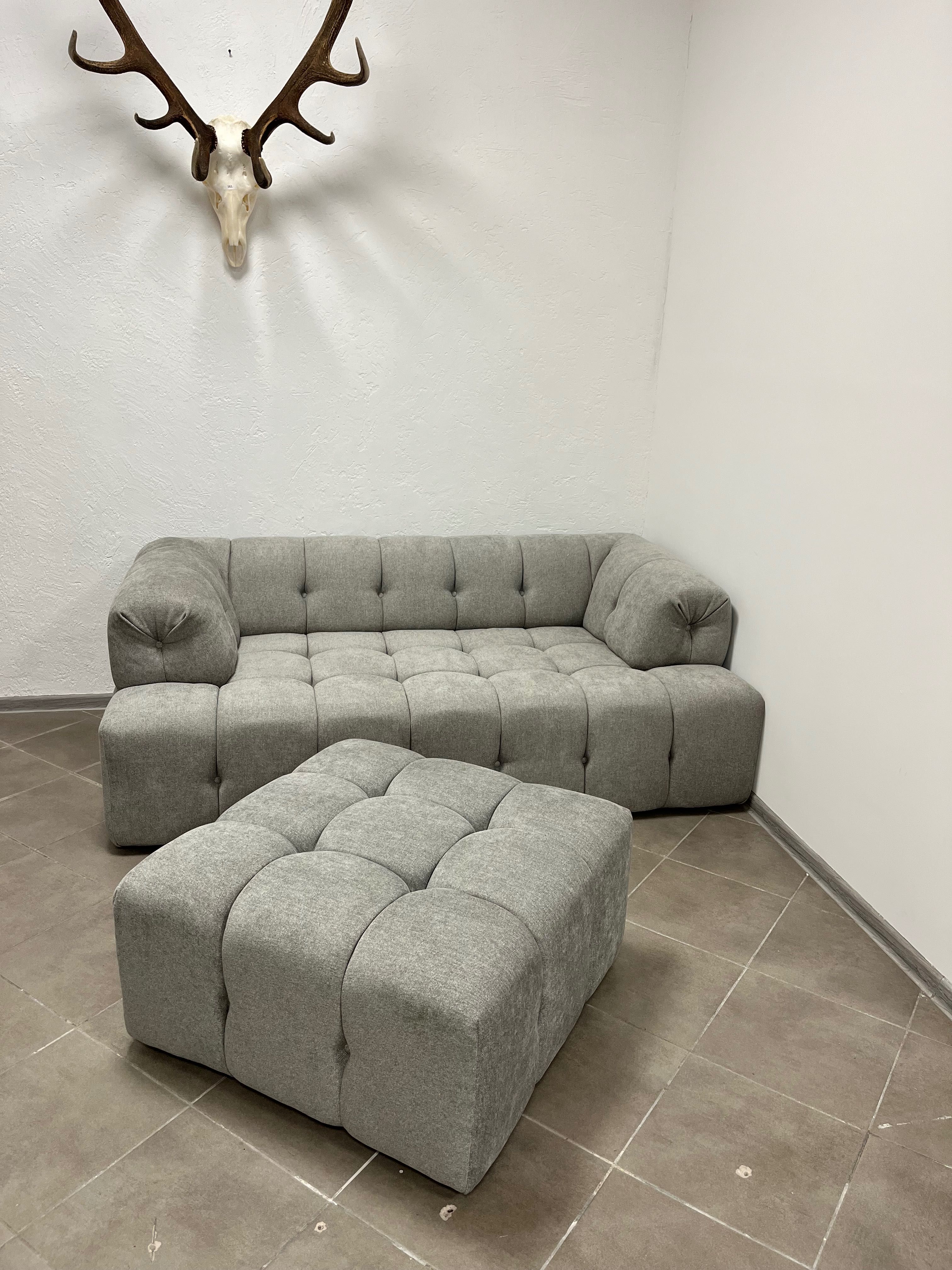 Sofa pikowana nowoczesna modułowa