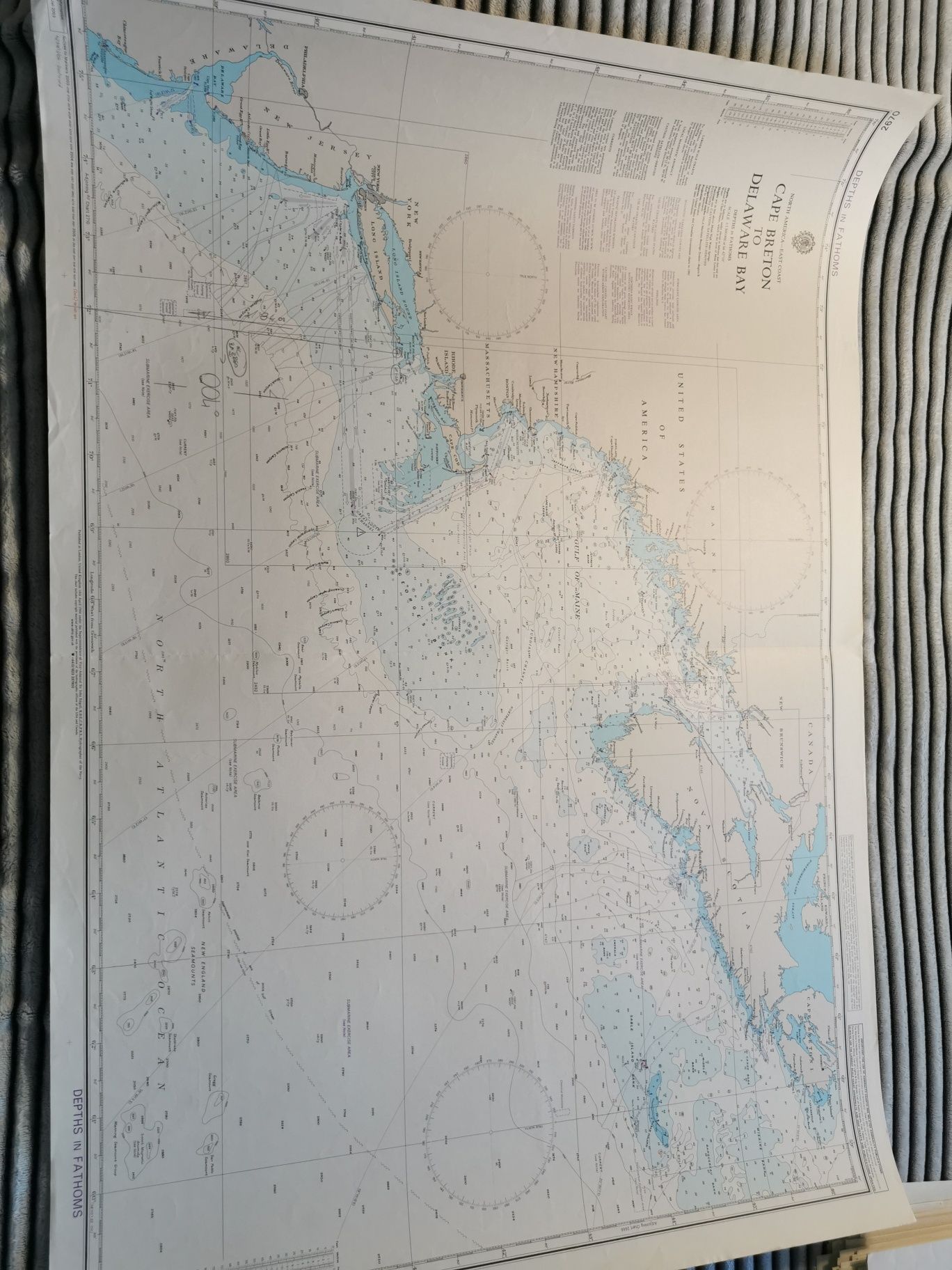 Mapa morska Admiralicji Brytyjskiej nr 2670