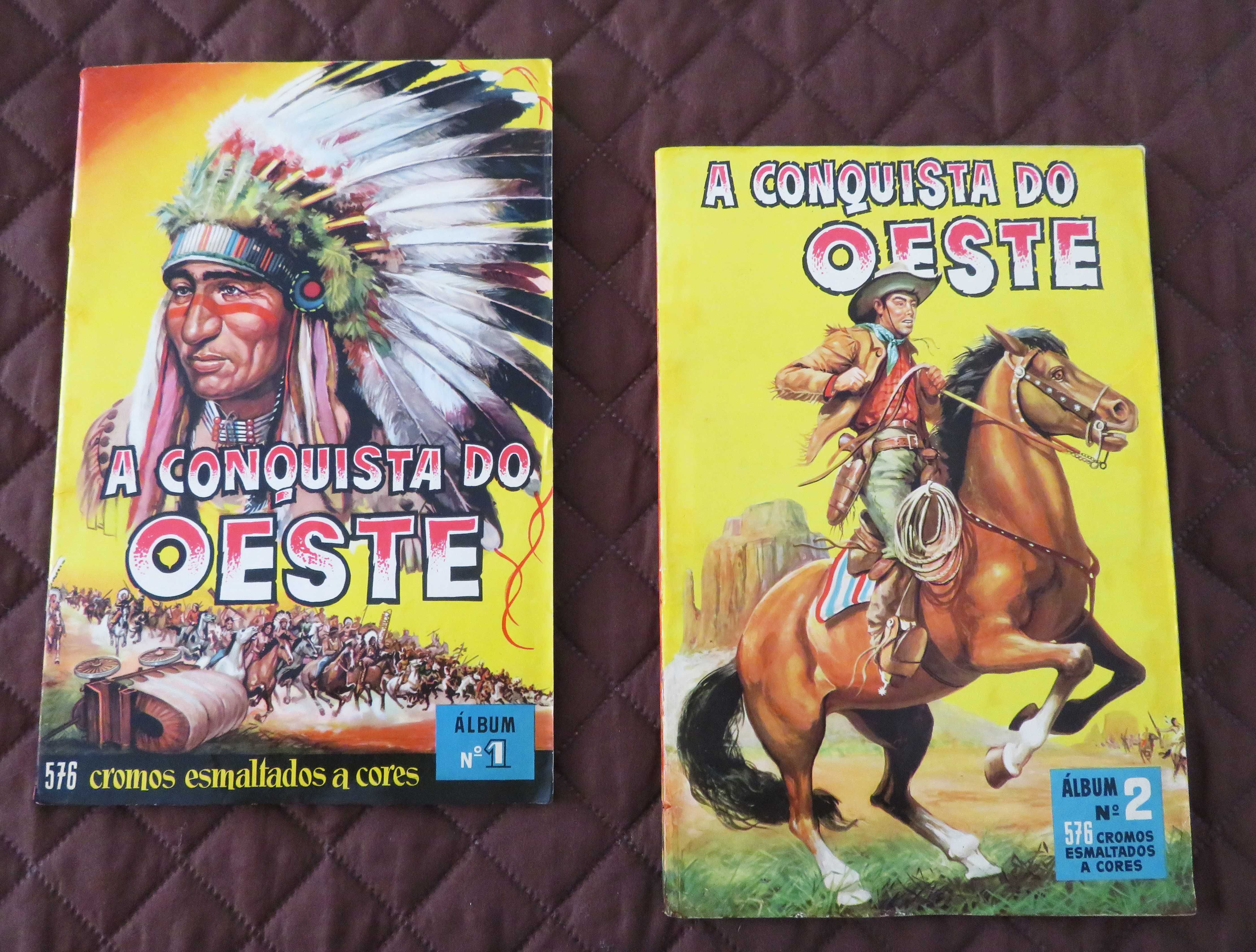 Cadernetas de CROMOS - A Conquista do OESTE / IBIS