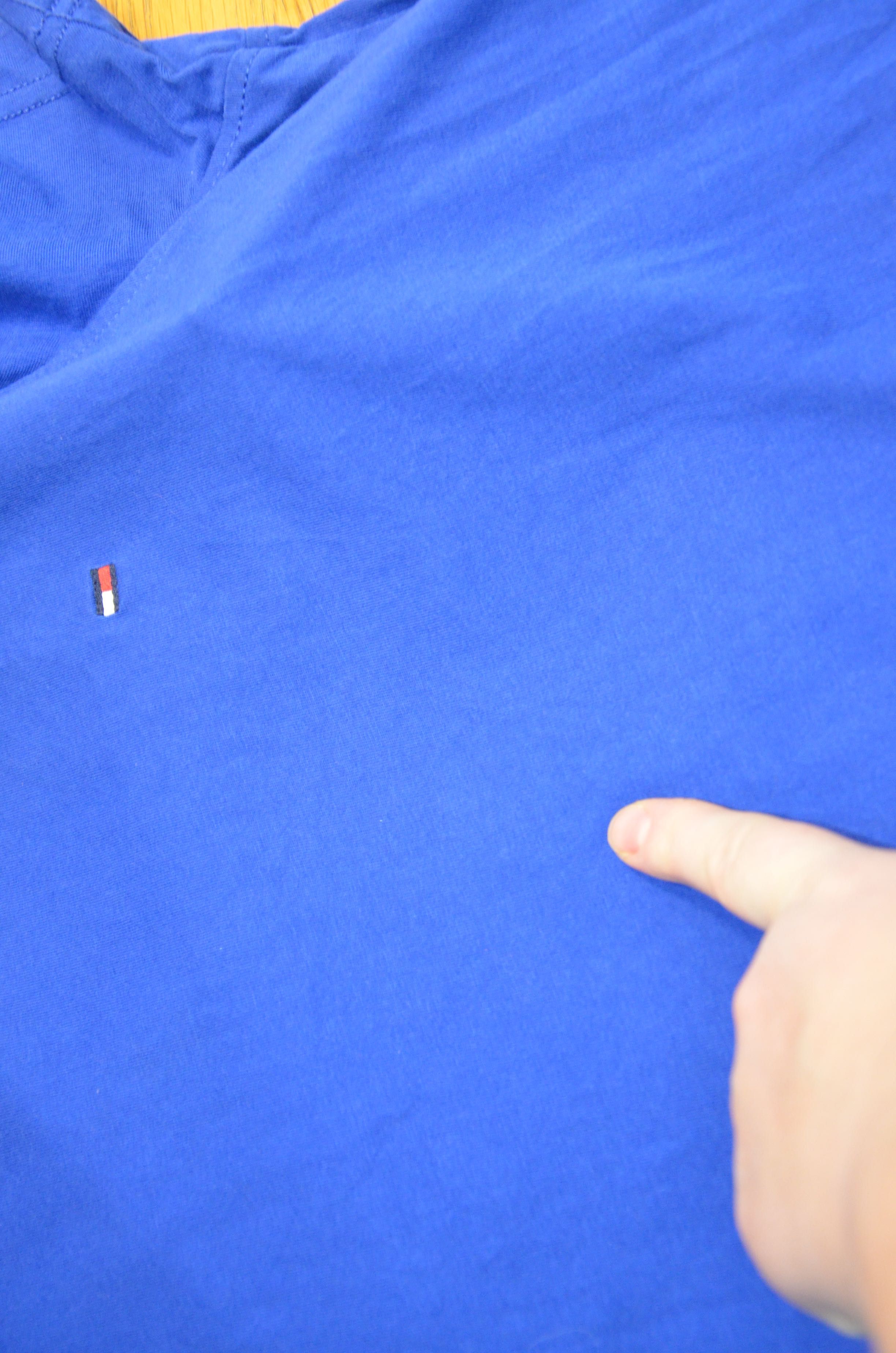 Tommy Hilfiger t-shirt/ r. M głęboki niebieski