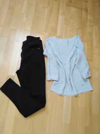 Spodnie skinny M. Sara 36+sweter Reserved 36