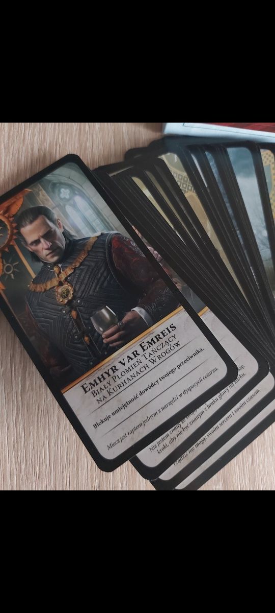 Karty kolekcjonerskie Gwint Wiedźmin 3 Dziki Gon CD Projekt Red