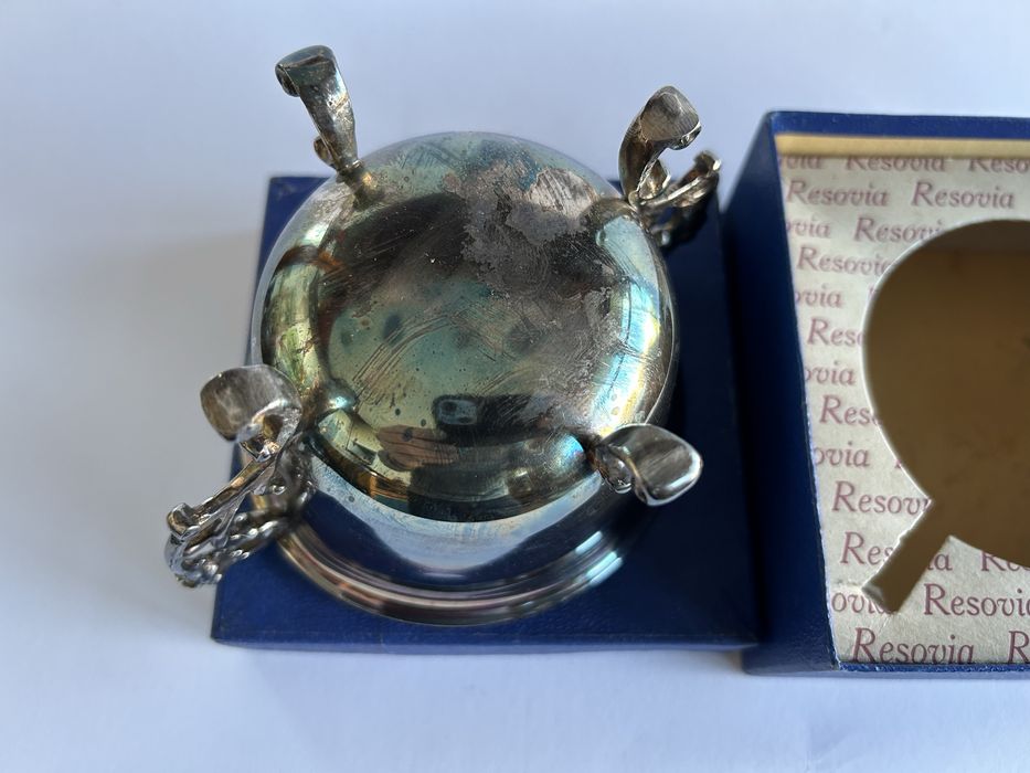 Cukiernica RESOVIA jak nowa z pudełkiem plater PRL