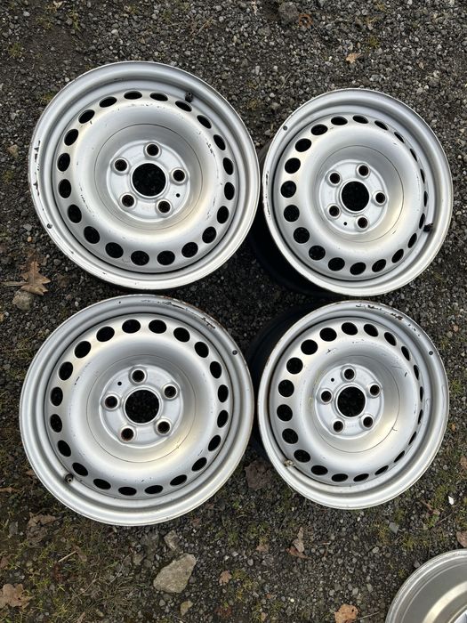 Komplet felg stalowych vw 16” 5x120