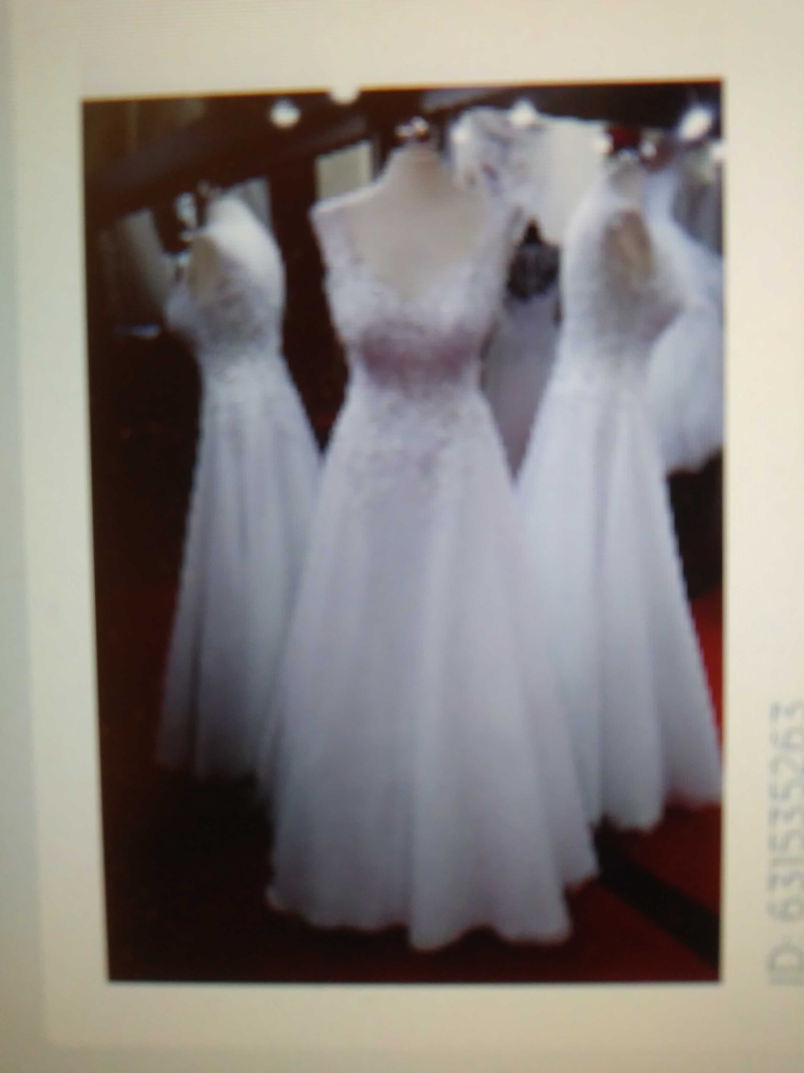 Sukienka Ślubna Biała