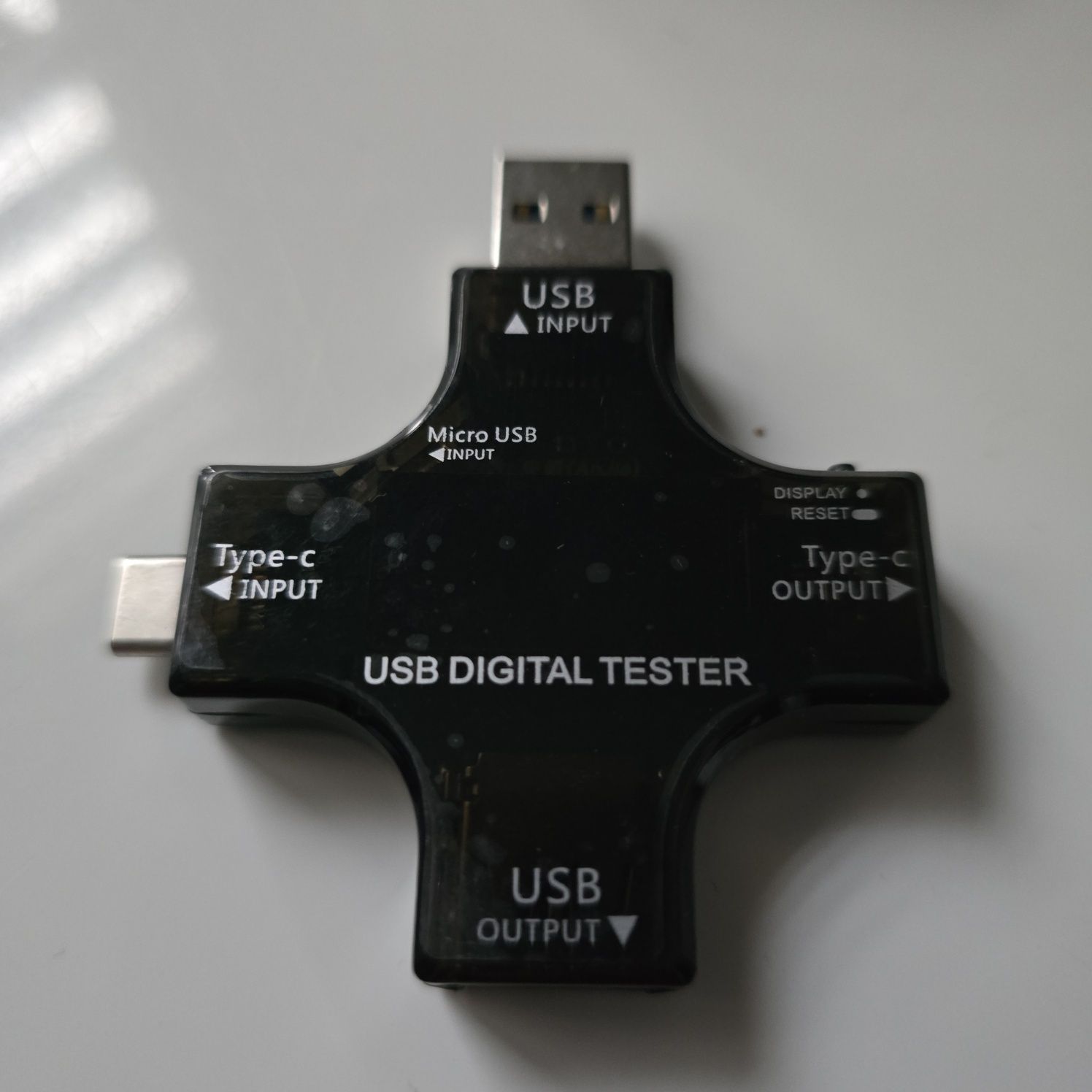 Tester mocy USB Miernik pojemności baterii cyfrowy Miernik napięcia i