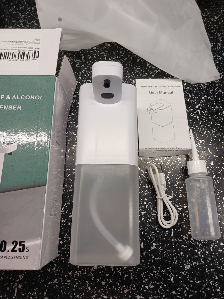 Автоматический индуктивный диспенсер для мыла, безконтактный дозатор