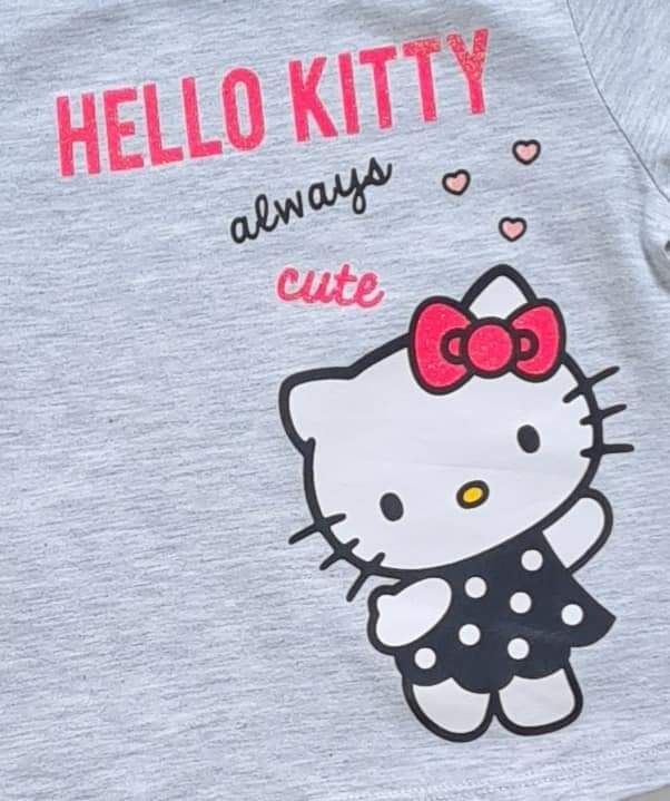 Bluzka długi rękaw kotek hello kitty 80cm kotek