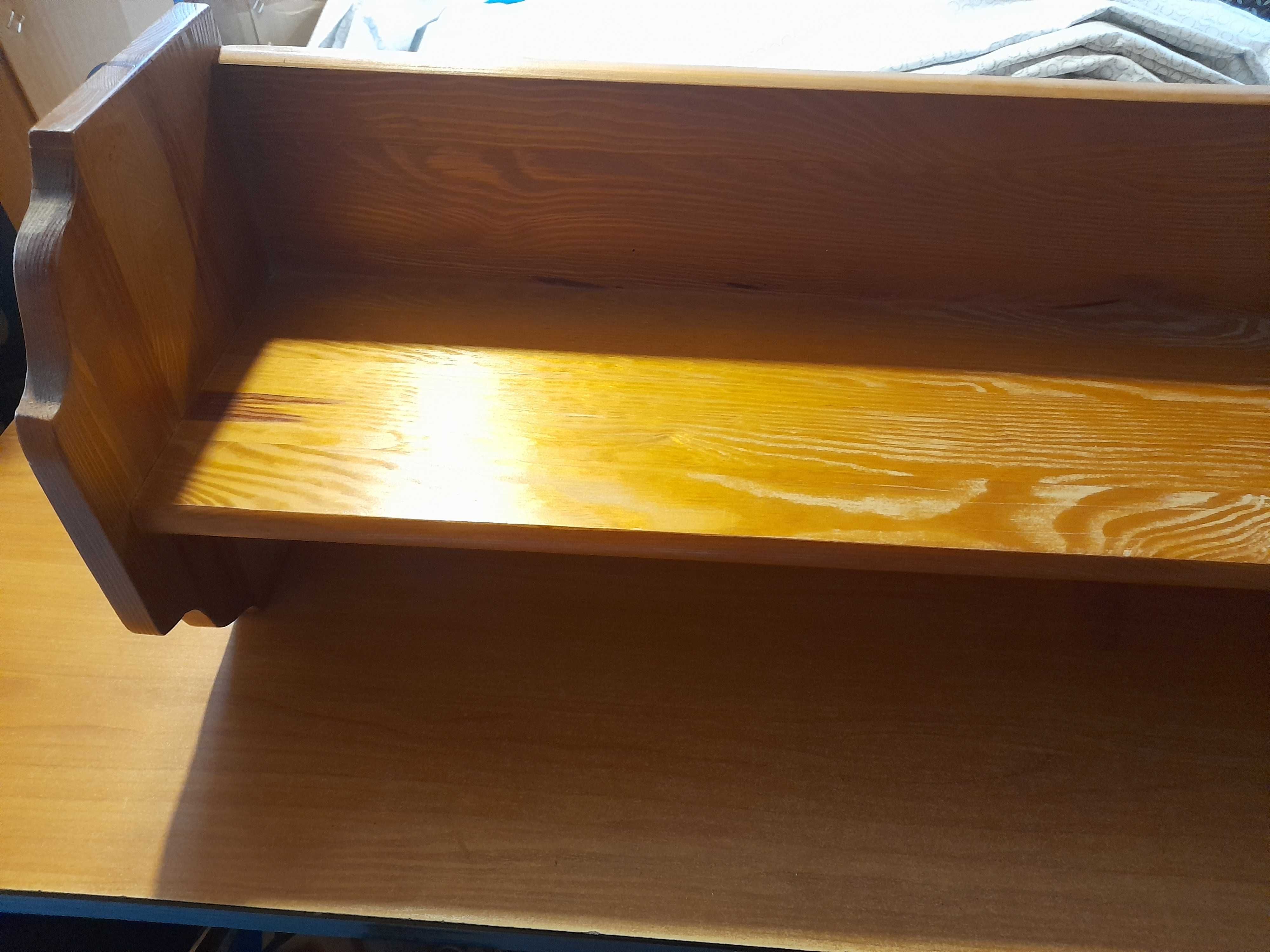 półka drewniana ikea leksvik
