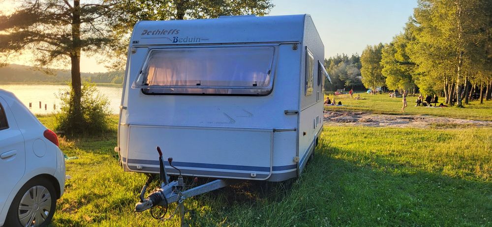 Zamienię przyczepę Dethfless 97 r 1300DMC na kampervana kampera z dopł