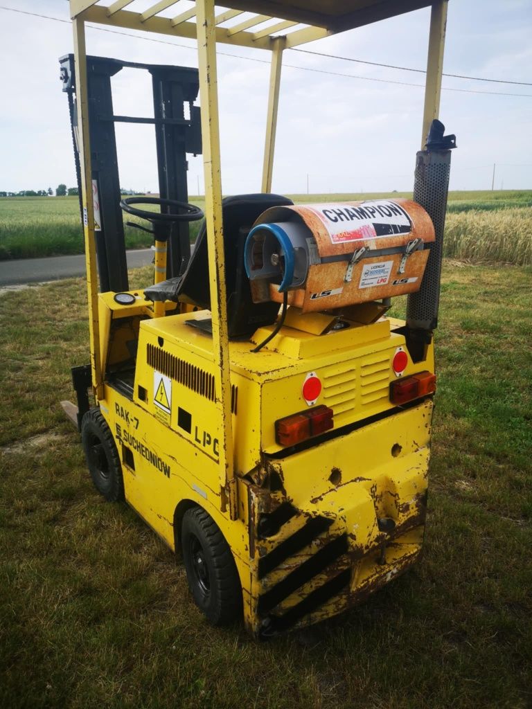 Wózek widłowy RAK 1998r, gaz, wspomaganie
