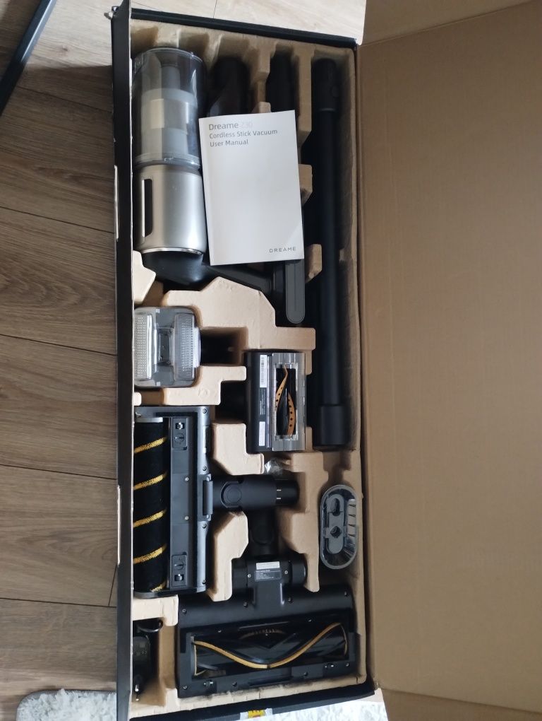 Dreame Z30 odkurzacz bezprzewodowy,akumulatorowy, automatyczny.LED,LCD