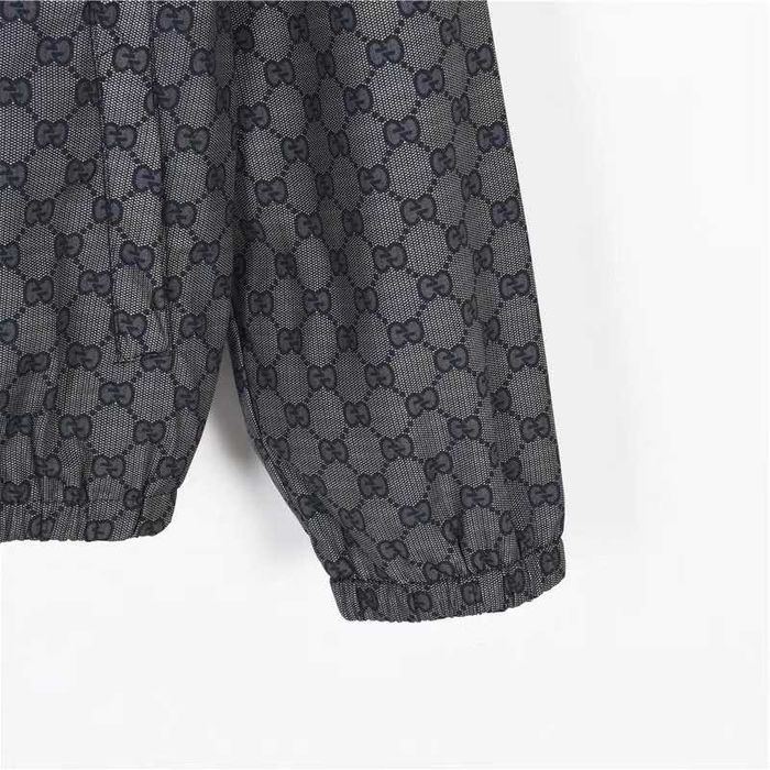 Kurtka z długim rękawem z nadrukiem Gucci