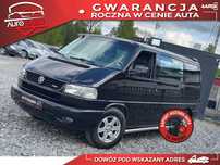Volkswagen TRANSPORTER T4  2.5TDI 2właściciel*Klima*180t.km*Nawigacja*Dotyk*Kamera*
