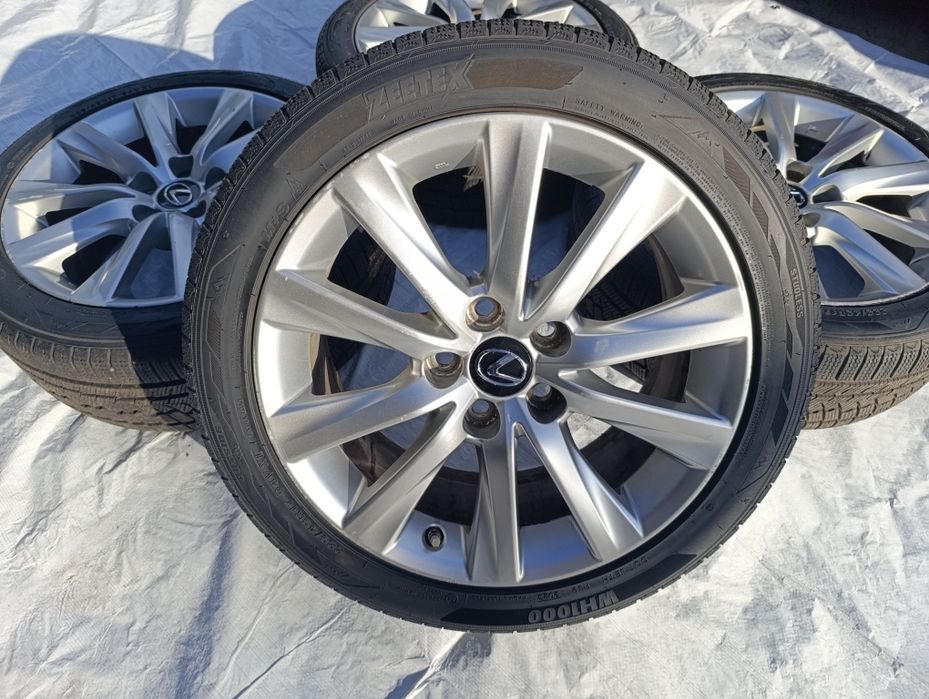 Koła felgi Aluminiowe 17 cali Lexus IS II III + Opony zimowe Oryginał