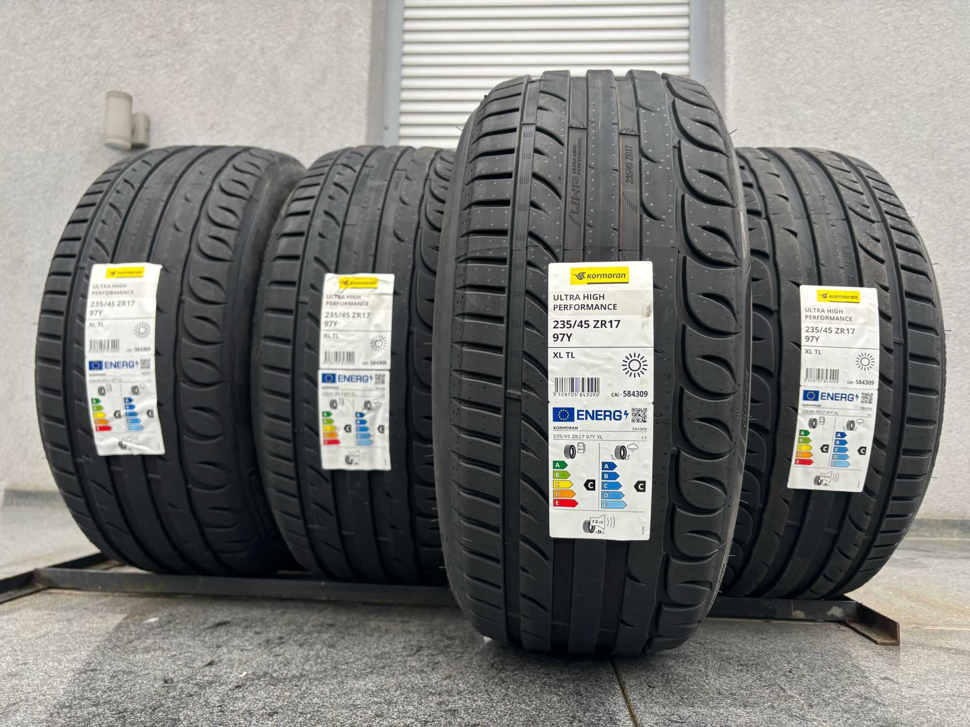 4szt. lato 235/45R17 Kormoran UHP 97Y XL 2024rok! NOWE gwaranc 5lat