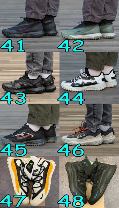 КРАЩА ЯКІСТЬ‼️Кросівки Nike ACG Mountain Fly, Fly 2,Gaiadome,Antarktik