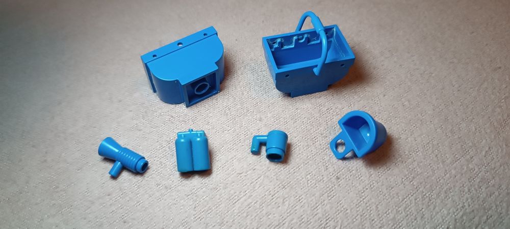 LEGO kubek butla pojemnik niebieski