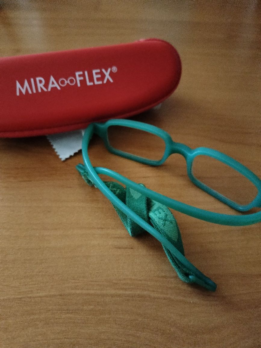 Oprawki miraflex new baby 1 zielone