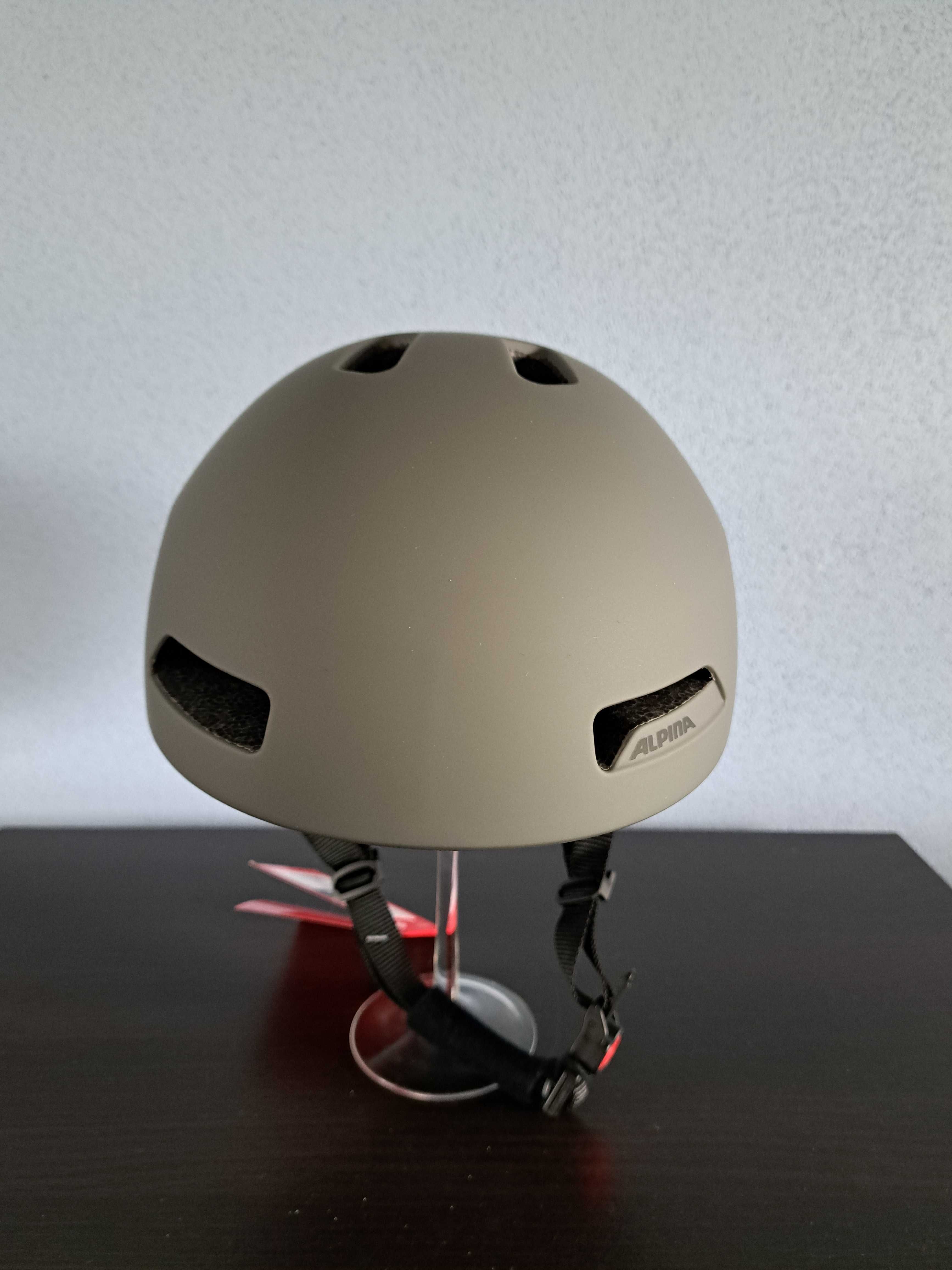 Kaski Kask rowerowy Alpina Urban HAARLEM r. M 52-57 cm orzeszek