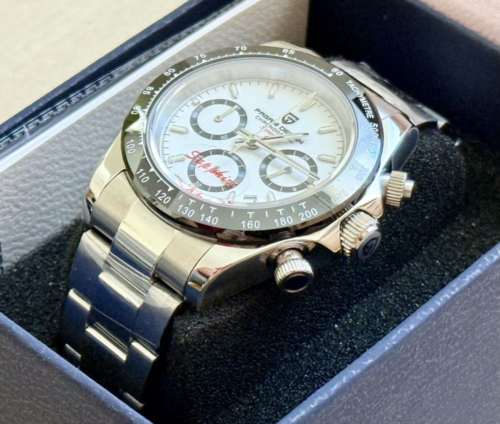 Zegarek Pagani Design PD-1644 chronograf szafir kwarc mechanizm seiko