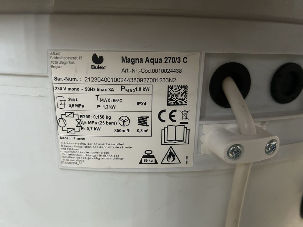 Kocioł termodynamiczny Bulex 270L