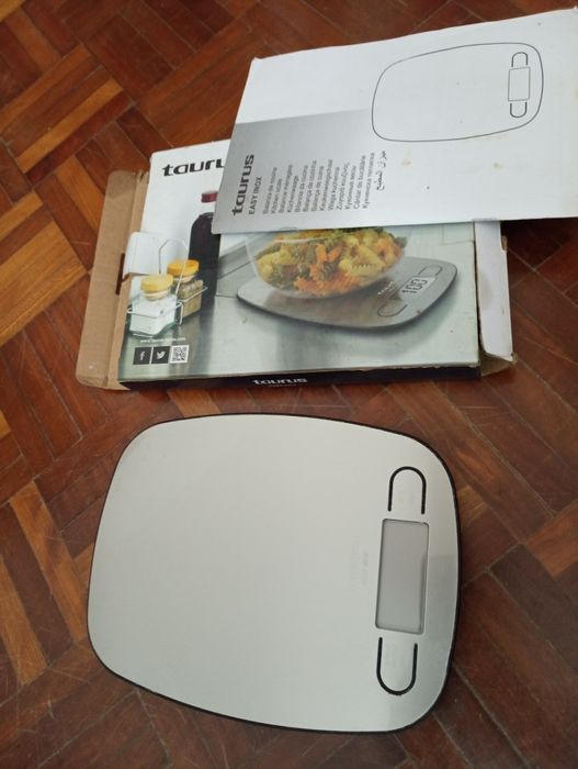 Balança digital Tauros	Usada.Em bom estado	Sem pilha