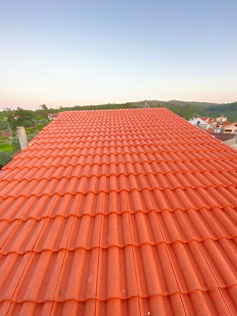 Telhados limpeza e impermeabilização