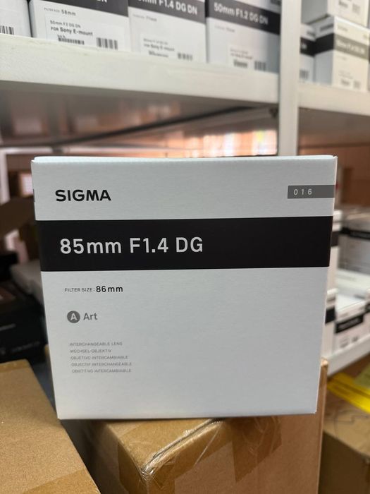 Sigma 16,23,30,35,50,56,85,135mm та інші. Нові.Гар.12 міс.