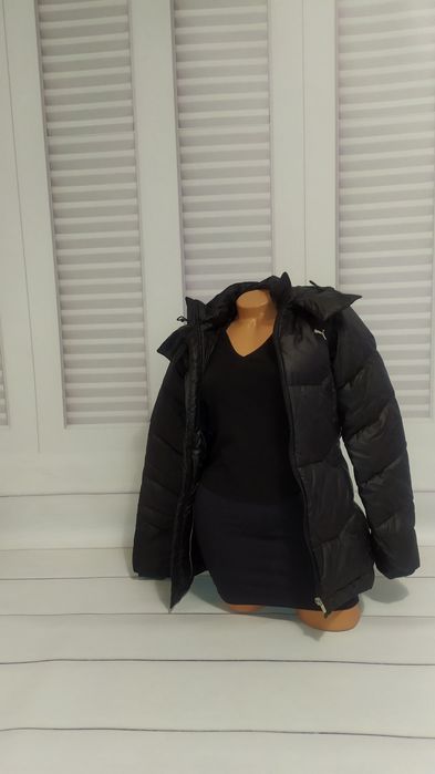 Куртка зимова чорна Puma, S