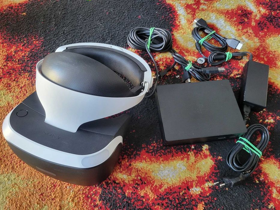 Gogle VR Headset Playstation 4 PS4 Sony V2 - KOMPLET, Skup/Sprzedaż
