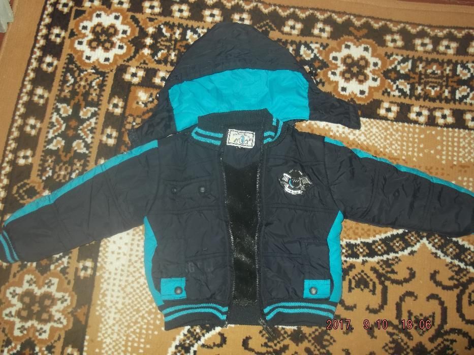 Куртка деми на мальчика 2-3 года