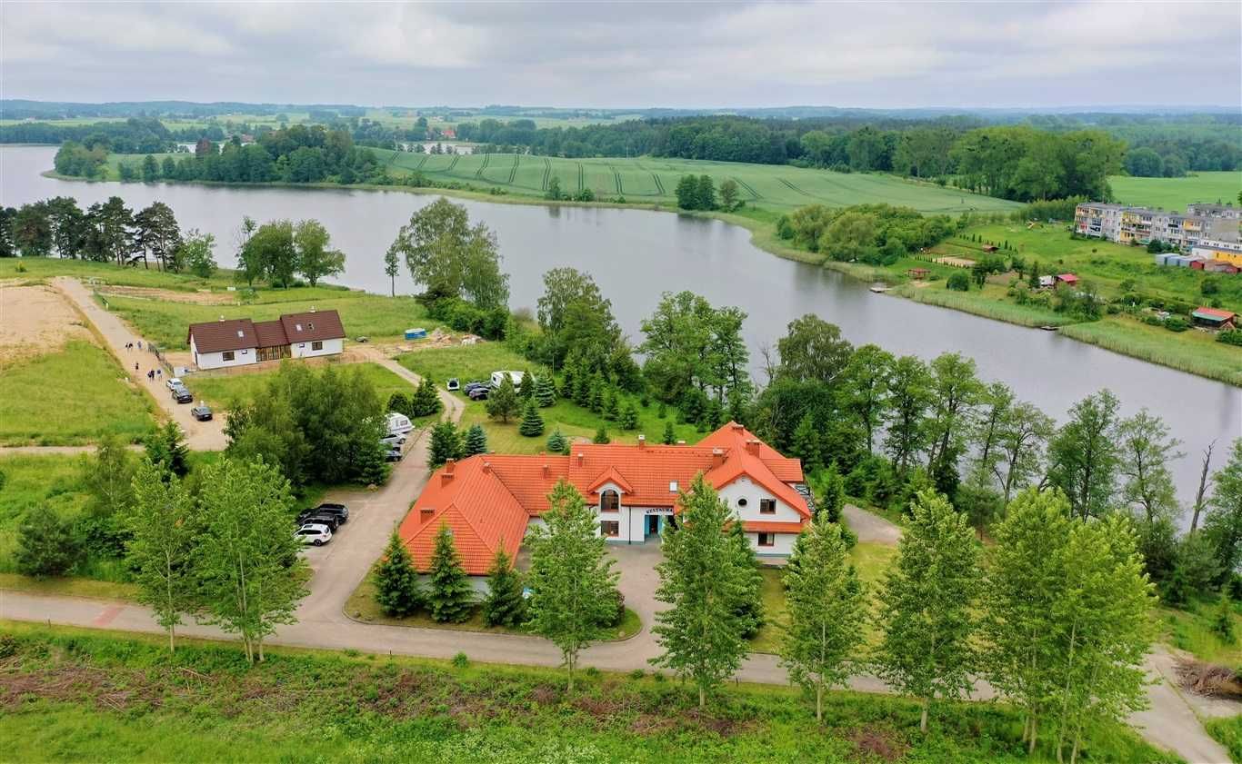 Bezpośrednio Budynek 572m2 działka 0,809h k Giżycko Mazury linia brzeg