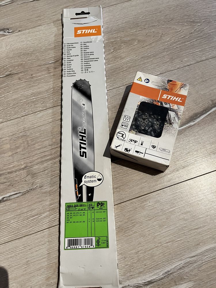 Prowadnica 37 cm + łańcuch stihl NOWE!