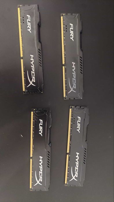 RAM HyperX Fury DDR3 4x8 1866MHz CL10