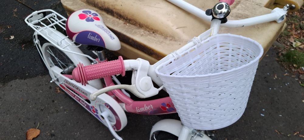 Rower 16 cali dziewczynka