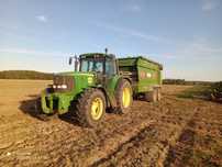John Deere 6620 z pneumatyką miękka oś przedni tuz power quad 6920