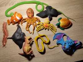 Резиновые животные игрушки