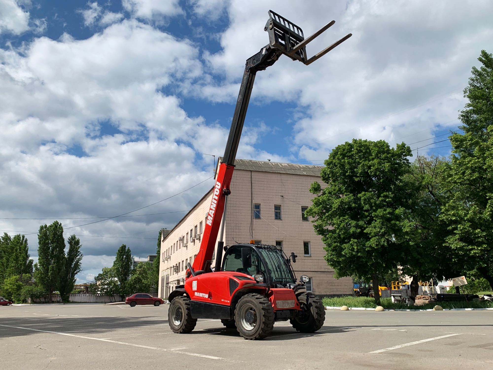 Телескопічний навантажувач MANITOU MT625 Телескопический погрузчик