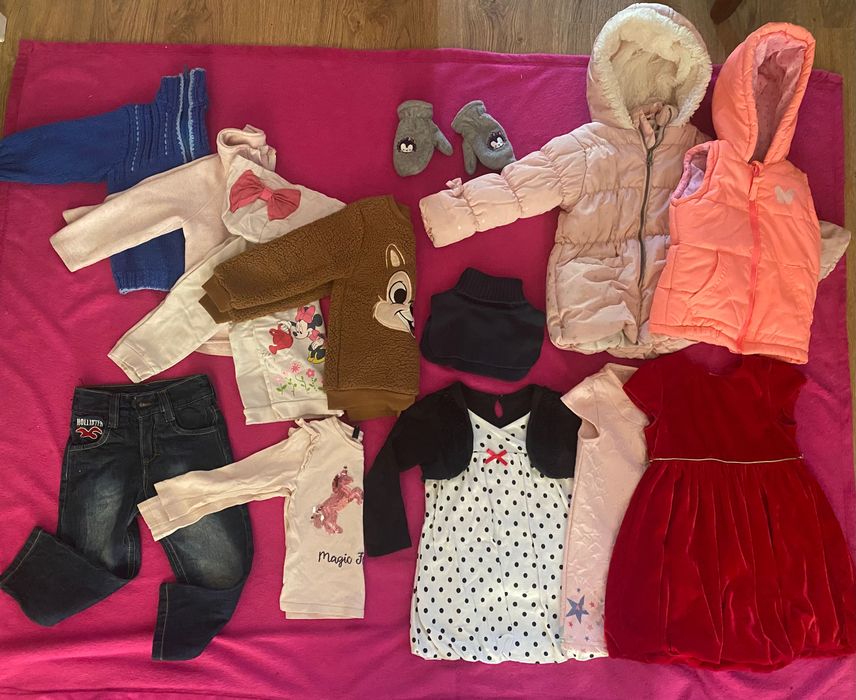 Mega paka ubrań 92, jesień/zima