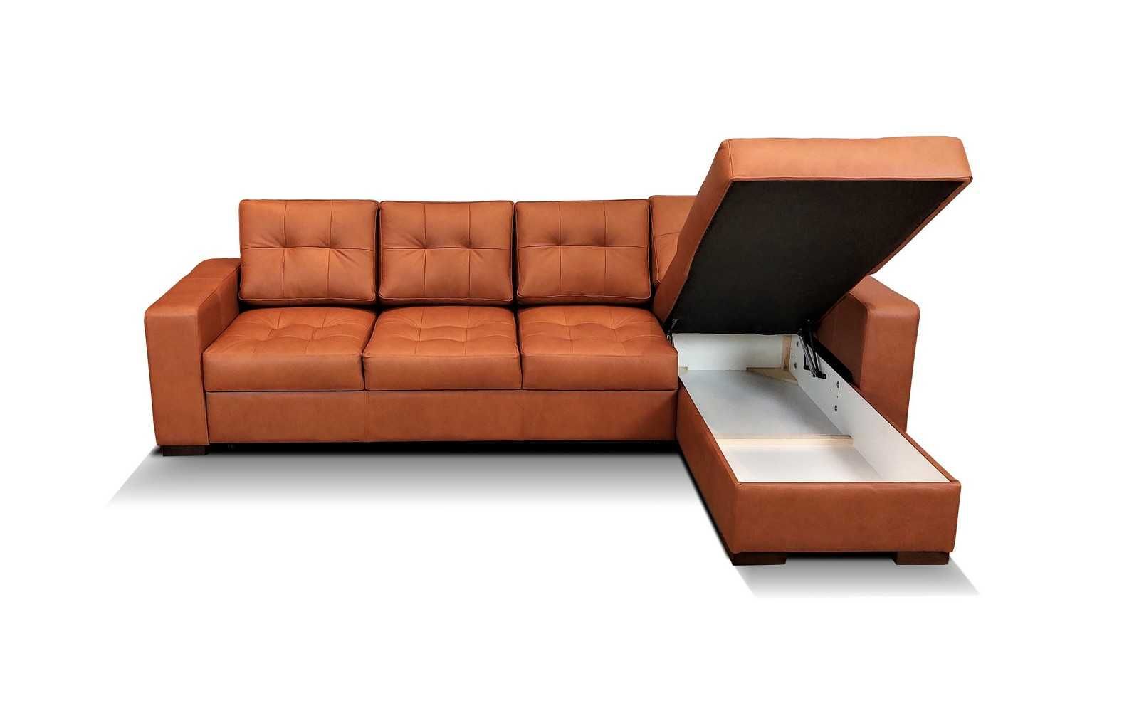 Narożnik skórzany 270x170 i inne sofa narożna rogówka 100% SKÓRA NATUR
