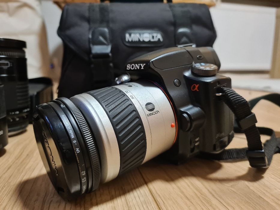 Sony A55 duży zestaw