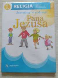 Podręcznik religia klasa 1 "Jesteśmy w rodzinie Pana Jezusa" + okładka