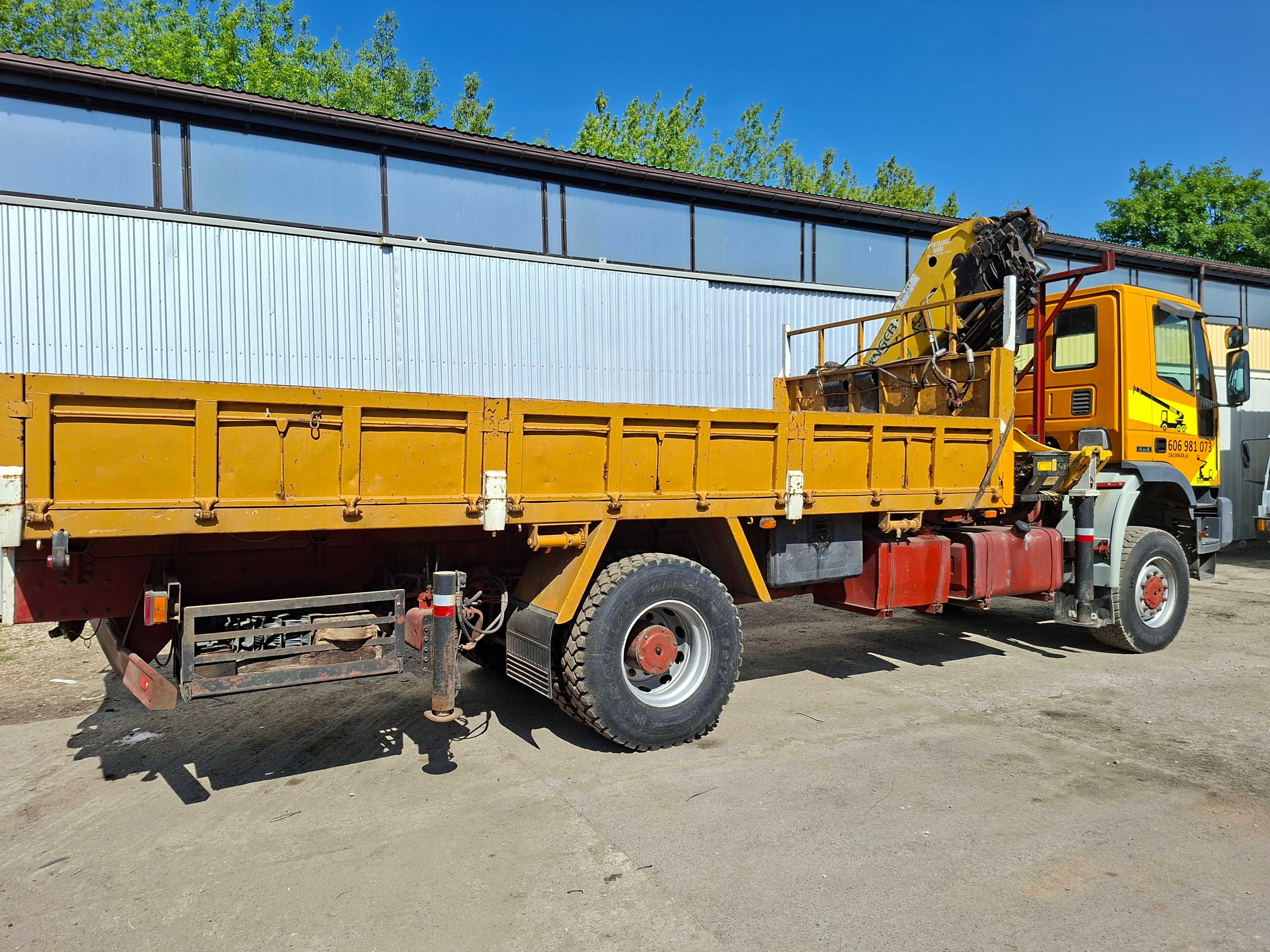 IVECO HDS Specjalny Żuraw Palfinger 4x4
