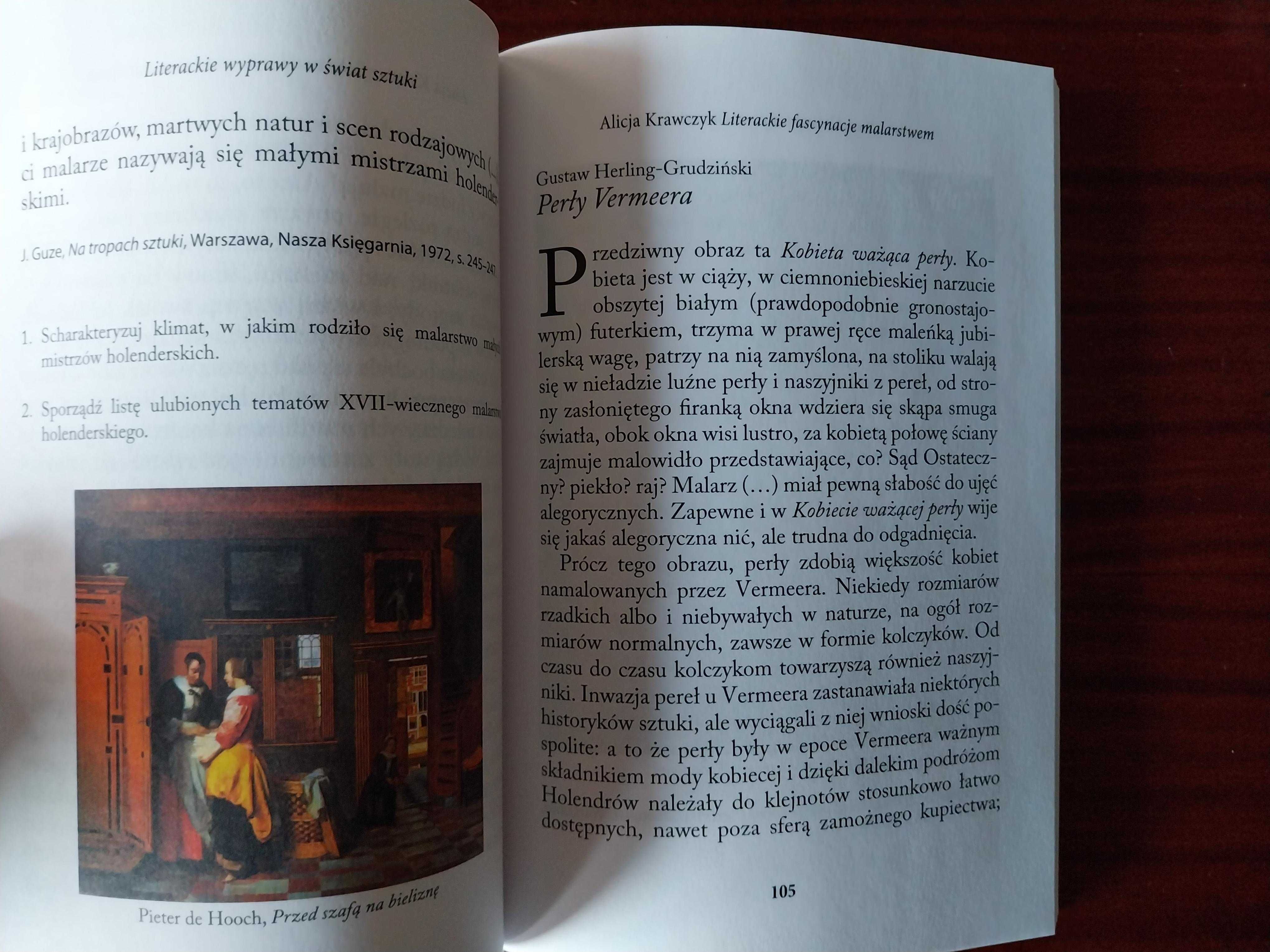 Alicja Krawczyk - Literackie fascynacje malarstwem